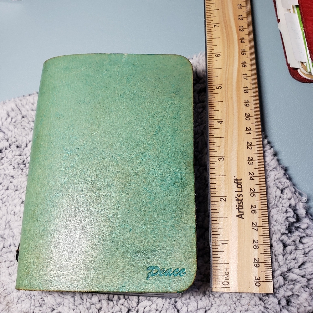 Leather Traveler's Notebook Journal Cover